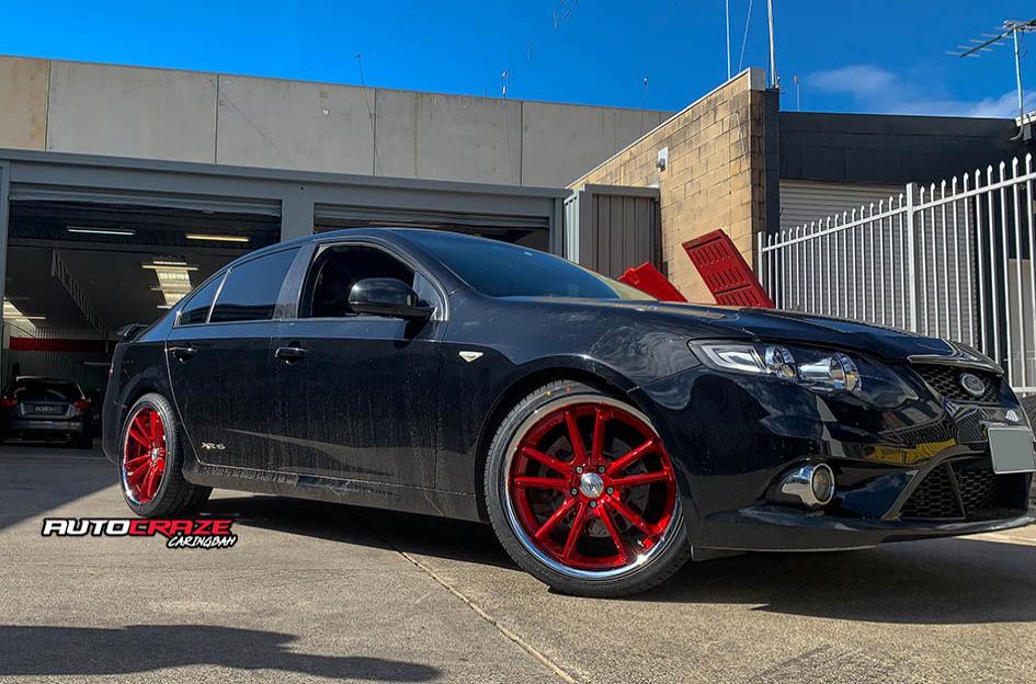 FORD FALCON ABL23 CANDY RED CHROME LIP